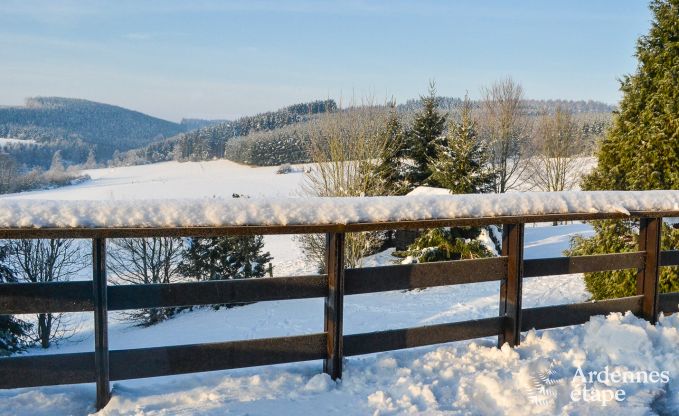 Chalet � Houffalize pour 4/6 personnes en Ardenne