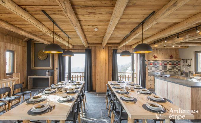 Chalet � Houffalize pour 22/24 personnes en Ardenne