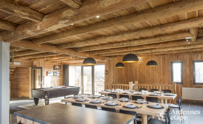 Chalet � Houffalize pour 22/24 personnes en Ardenne