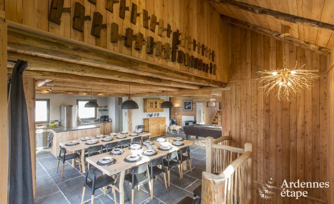 Chalet � Houffalize pour 22/24 personnes en Ardenne