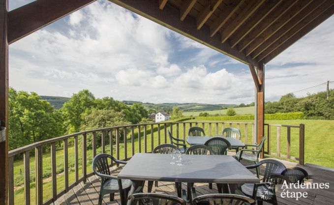 Chalet � Houffalize pour 10 personnes en Ardenne