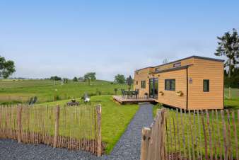 Charmante tiny house pour 2 adultes et 1 enfant à Houffalize, Ardenne