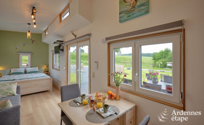 Tiny house � la r�serve naturelle Canal de Bernistap � Houffalize, Ardenne