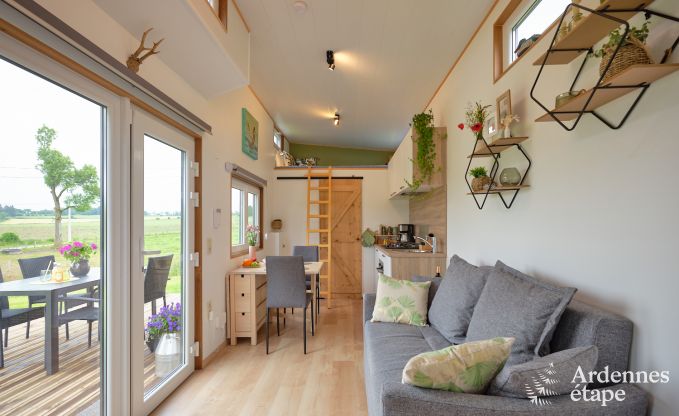 Tiny house � la r�serve naturelle Canal de Bernistap � Houffalize, Ardenne