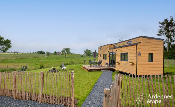 Tiny house � la r�serve naturelle Canal de Bernistap � Houffalize, Ardenne