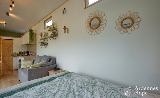 Tiny house � la r�serve naturelle Canal de Bernistap � Houffalize, Ardenne