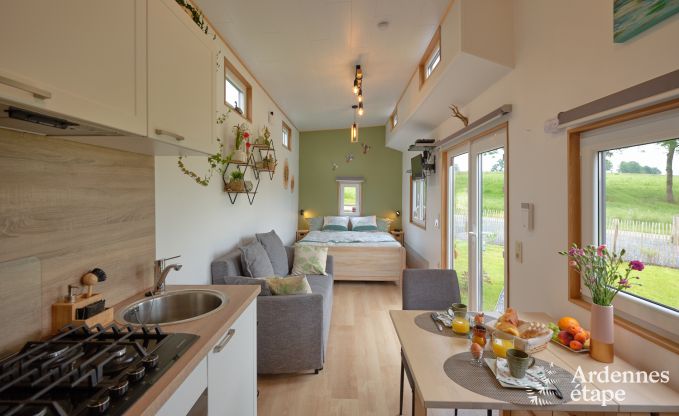 Tiny house � la r�serve naturelle Canal de Bernistap � Houffalize, Ardenne