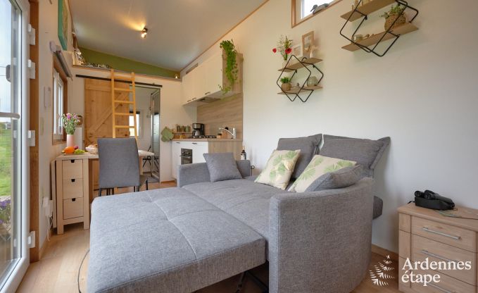 Tiny house � la r�serve naturelle Canal de Bernistap � Houffalize, Ardenne