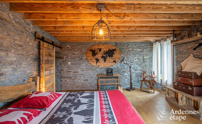 Maison de vacances unique pour 6 personnes � Houffalize, en Ardenne, dans une ambiance de No�l toute l'ann�e !