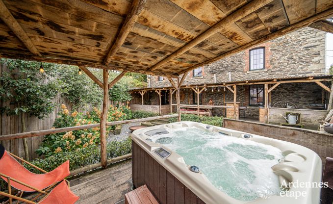 Maison de vacances unique pour 6 personnes � Houffalize, en Ardenne, dans une ambiance de No�l toute l'ann�e !