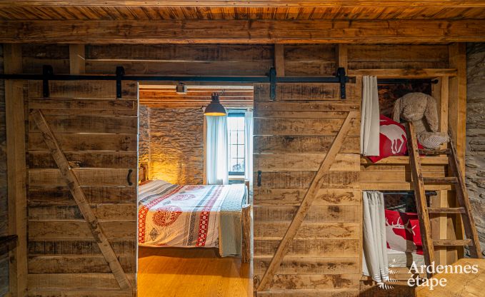 Maison de vacances unique pour 6 personnes � Houffalize, en Ardenne, dans une ambiance de No�l toute l'ann�e !