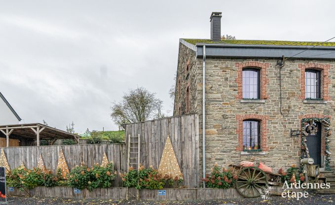 Maison de vacances unique pour 6 personnes � Houffalize, en Ardenne, dans une ambiance de No�l toute l'ann�e !