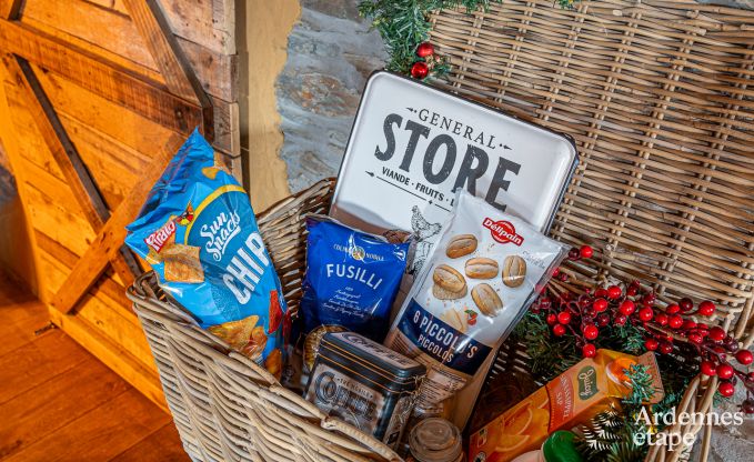 Maison de vacances unique pour 6 personnes � Houffalize, en Ardenne, dans une ambiance de No�l toute l'ann�e !