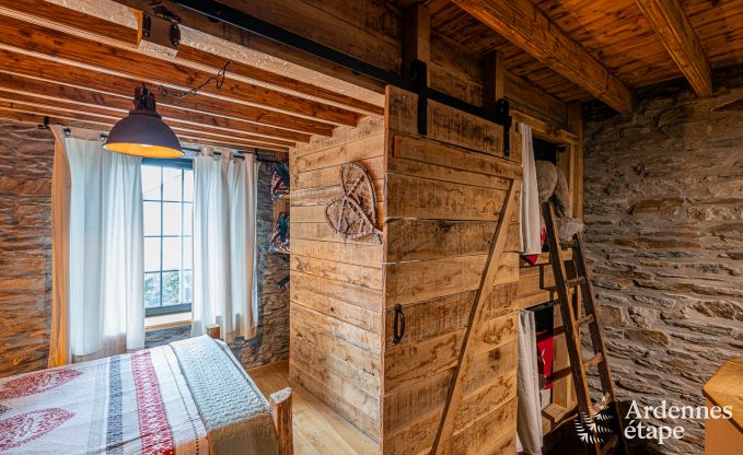 Maison de vacances unique pour 6 personnes � Houffalize, en Ardenne, dans une ambiance de No�l toute l'ann�e !