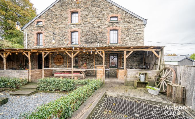 Maison de vacances unique pour 6 personnes � Houffalize, en Ardenne, dans une ambiance de No�l toute l'ann�e !