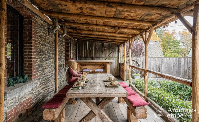 Maison de vacances unique pour 6 personnes � Houffalize, en Ardenne, dans une ambiance de No�l toute l'ann�e !