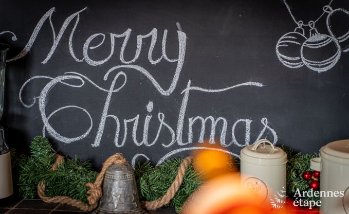Maison de vacances unique pour 6 personnes � Houffalize, en Ardenne, dans une ambiance de No�l toute l'ann�e !