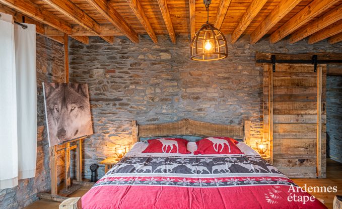 Maison de vacances unique pour 6 personnes � Houffalize, en Ardenne, dans une ambiance de No�l toute l'ann�e !