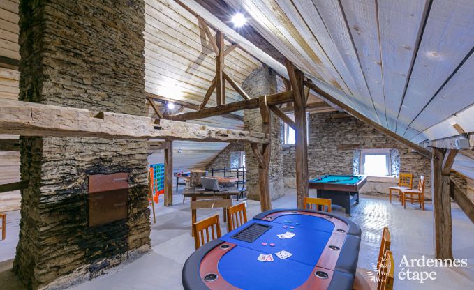 Maison de vacances � Houffalize pour 9 personnes en Ardenne