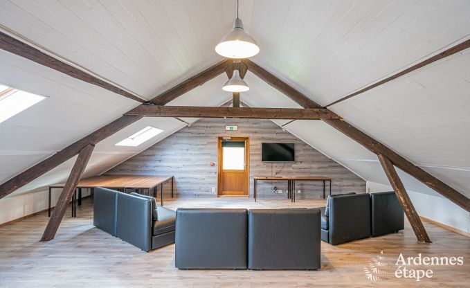 Maison de vacances � Houffalize pour 34 personnes en Ardenne