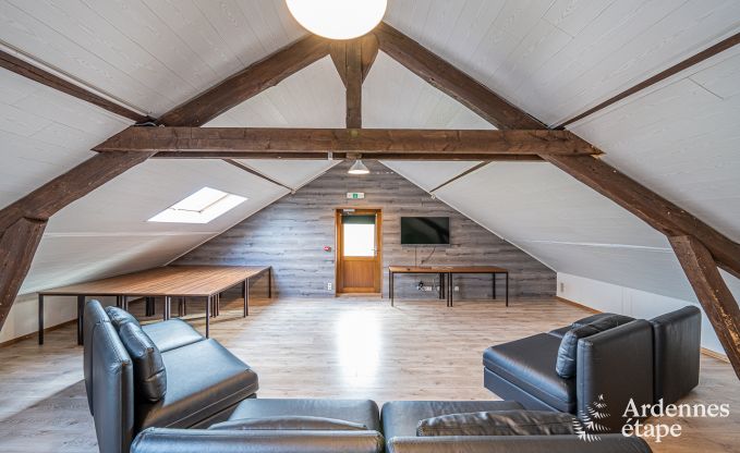 Maison de vacances � Houffalize pour 34 personnes en Ardenne