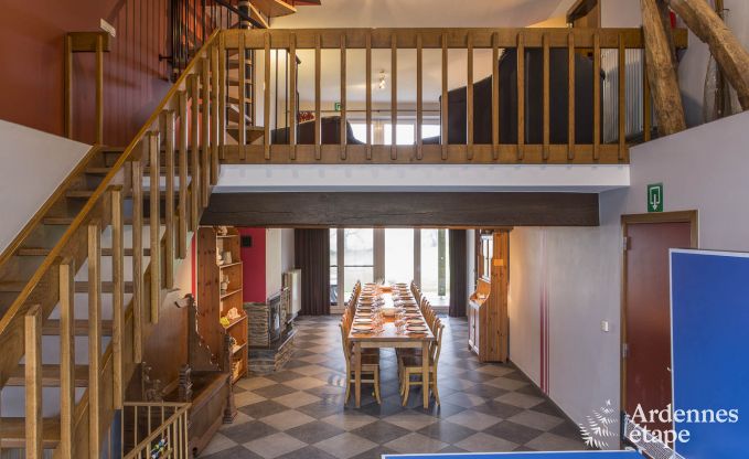 Maison de vacances � Houffalize pour 20 personnes en Ardenne