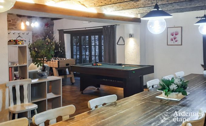 Maison de vacances � Houffalize pour 16 personnes en Ardenne