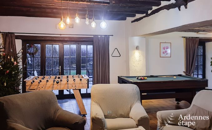 Maison de vacances � Houffalize pour 16 personnes en Ardenne