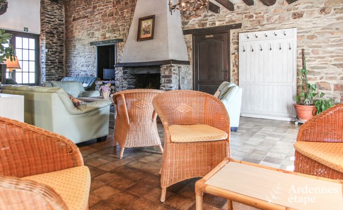 Maison de vacances � Houffalize pour 16 personnes en Ardenne
