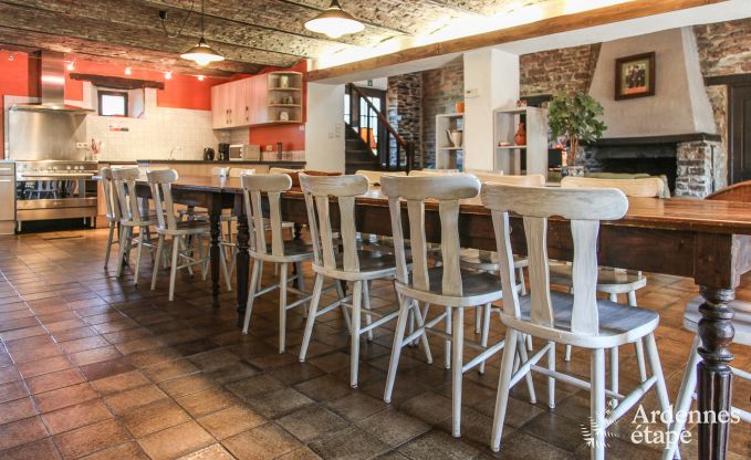 Maison de vacances � Houffalize pour 16 personnes en Ardenne