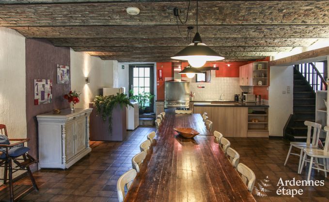 Maison de vacances � Houffalize pour 16 personnes en Ardenne