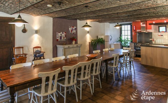Maison de vacances � Houffalize pour 16 personnes en Ardenne
