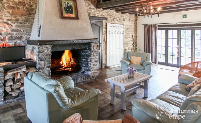 Maison de vacances � Houffalize pour 16 personnes en Ardenne