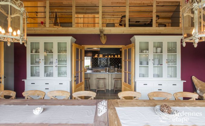 Maison de vacances � Houffalize pour 18 personnes en Ardenne