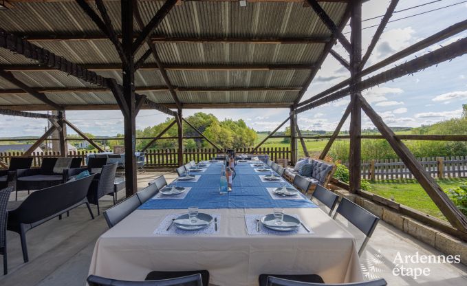 Vacances � la ferme � Houffalize pour 14 personnes