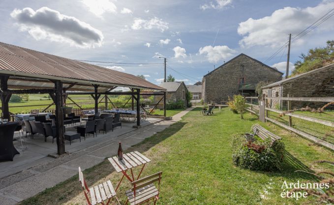 Vacances � la ferme � Houffalize pour 14 personnes