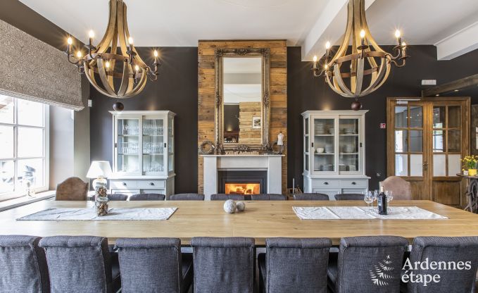 Villa de Luxe  Houffalize pour 18 personnes en Ardenne