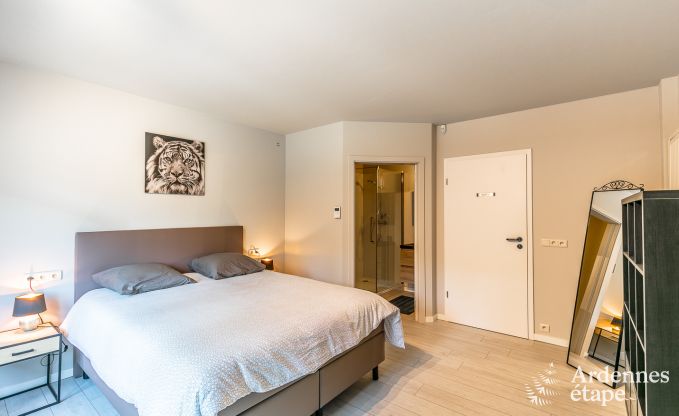 Villa de luxe au c�ur de Houffalize : maison de vacances pour 24 personnes avec sauna, jacuzzi et salle de jeux en Ardenne