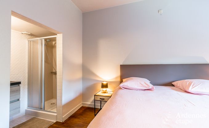 Villa de luxe au c�ur de Houffalize : maison de vacances pour 24 personnes avec sauna, jacuzzi et salle de jeux en Ardenne