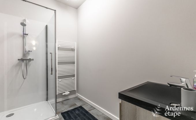 Villa de luxe au c�ur de Houffalize : maison de vacances pour 24 personnes avec sauna, jacuzzi et salle de jeux en Ardenne