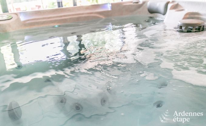 Villa de luxe au c�ur de Houffalize : maison de vacances pour 24 personnes avec sauna, jacuzzi et salle de jeux en Ardenne