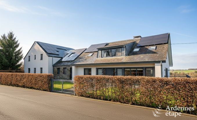 Villa de luxe  Houffalize : hbergement pour 22 personnes avec piscine, sauna et jardin en Ardenne