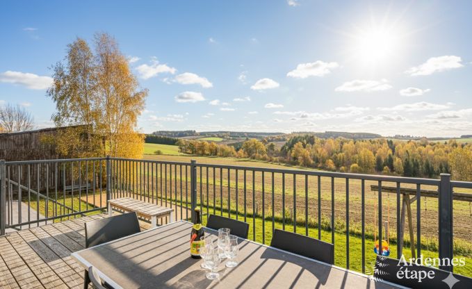 Villa de luxe � Houffalize : h�bergement pour 22 personnes avec piscine, sauna et jardin en Ardenne