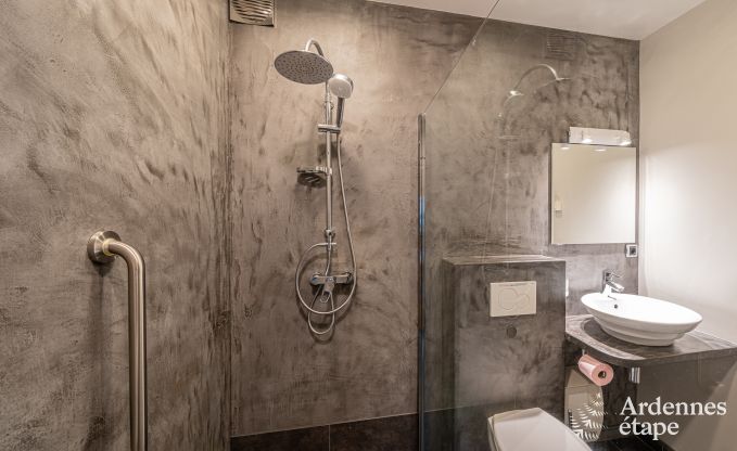 Villa de luxe � Houffalize : h�bergement pour 22 personnes avec piscine, sauna et jardin en Ardenne