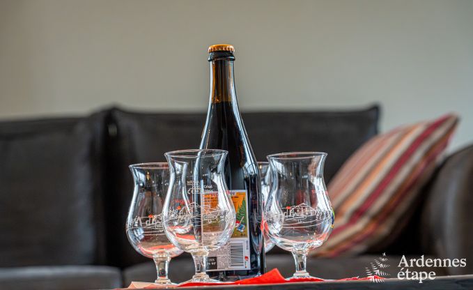 Villa de luxe � Houffalize : h�bergement pour 22 personnes avec piscine, sauna et jardin en Ardenne