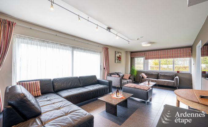 Villa de luxe � Houffalize : h�bergement pour 22 personnes avec piscine, sauna et jardin en Ardenne