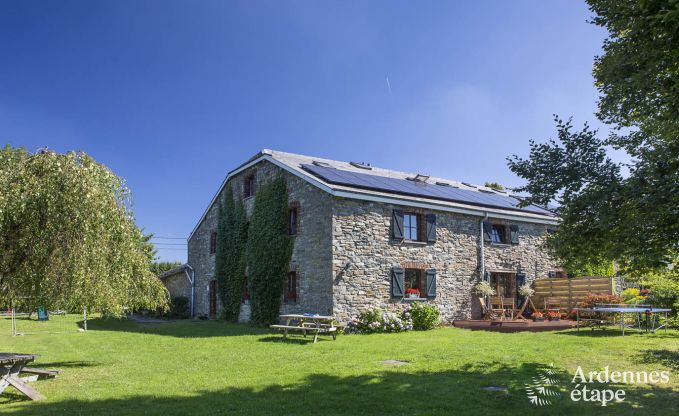 Maison de vacances � Houffalize pour 14 personnes en Ardenne