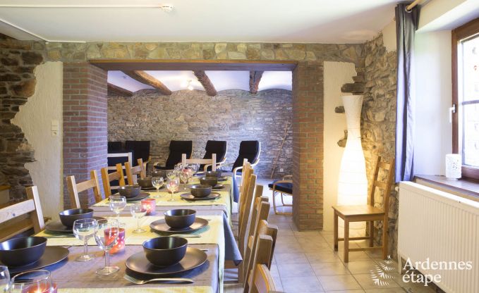 Maison de vacances � Houffalize pour 14 personnes en Ardenne