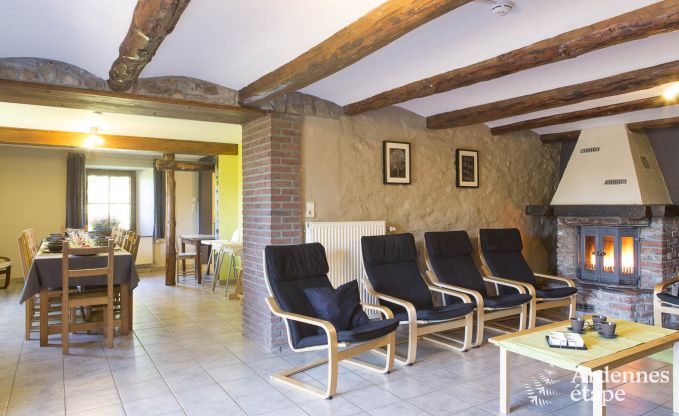 Maison de vacances � Houffalize pour 14 personnes en Ardenne