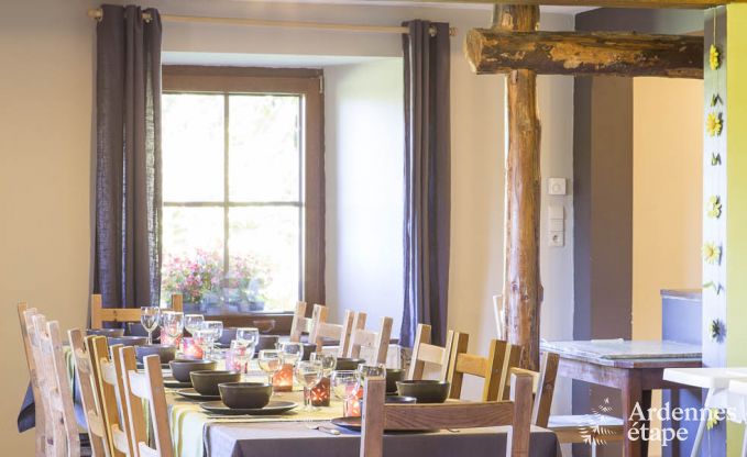 Maison de vacances � Houffalize pour 14 personnes en Ardenne